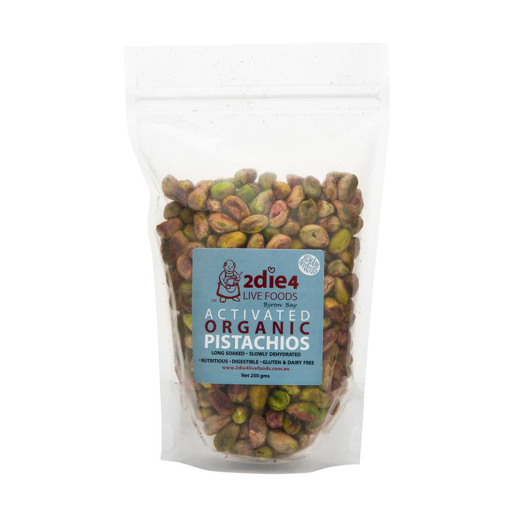 2Die4 Live Foods Organic Activated Pistachios