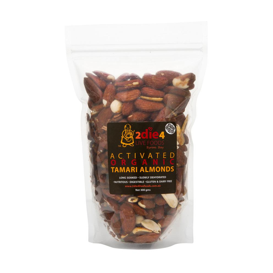 2Die4 Live Foods Organic Activated Tamari Almonds