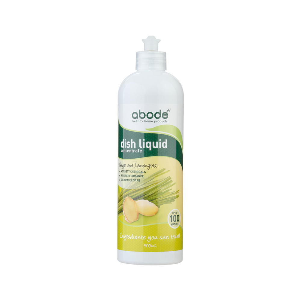 Abode Dish Liquid Concentrate Ginger & Lemongrass