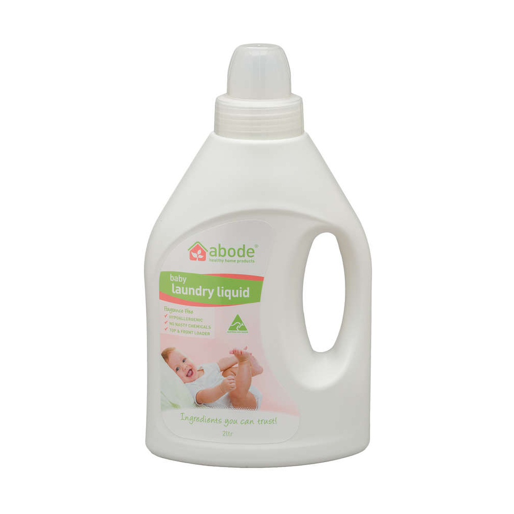 Abode Laundry Liquid (Front & Top Loader) Baby (Fragrance Free)