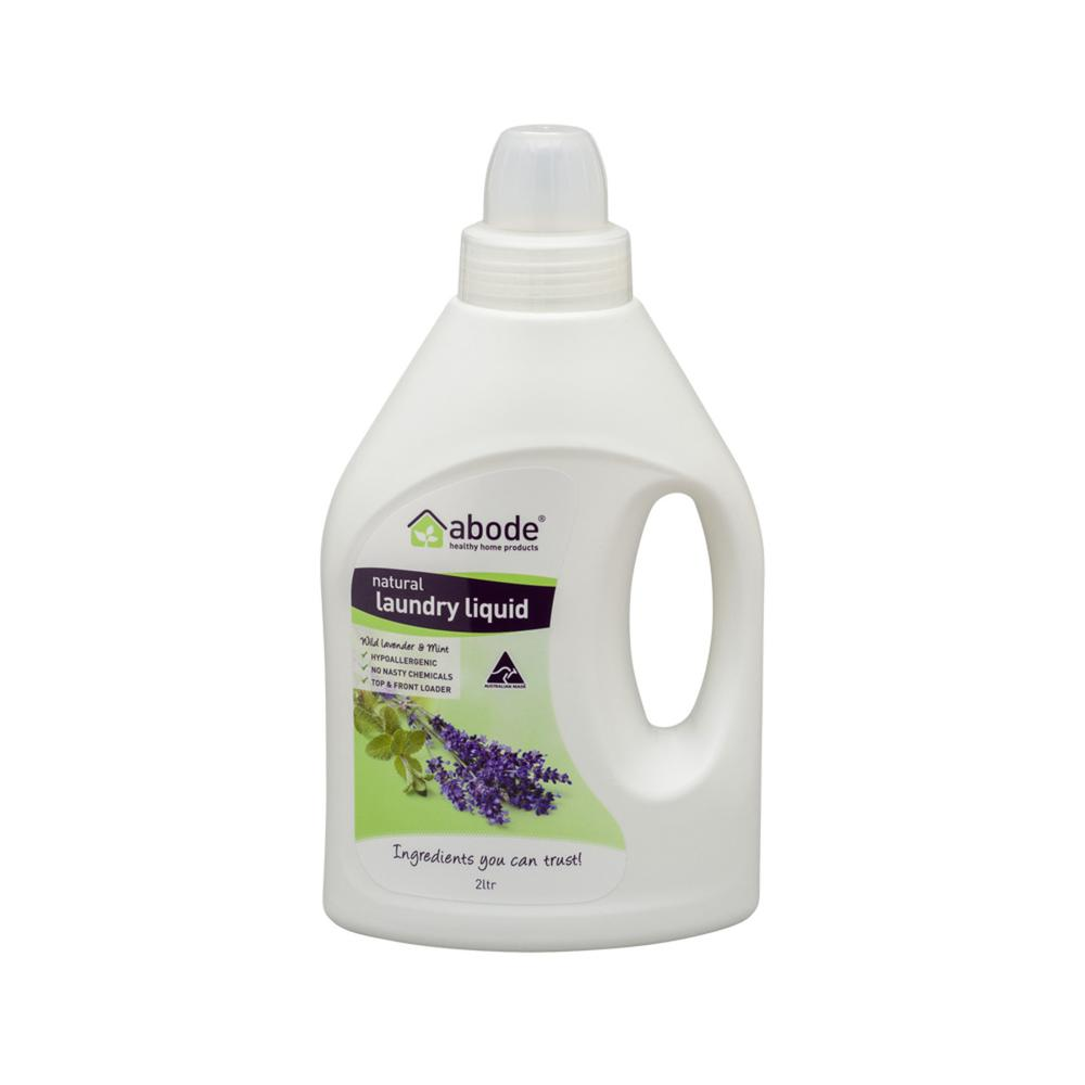 Abode Laundry Liquid (Front & Top Loader) Wild Lavender & Mint