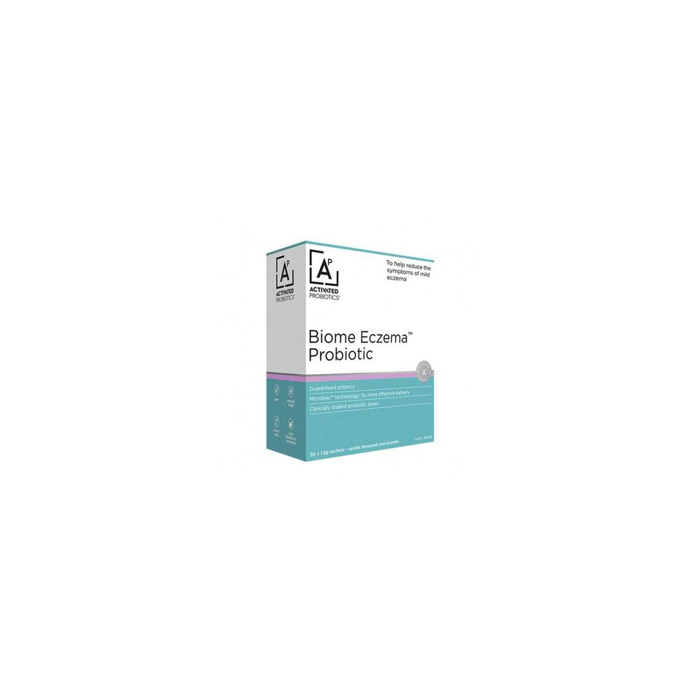 Activated Probiotics Biome Eczema Probiotic Vanilla (Sachets 1.8g)