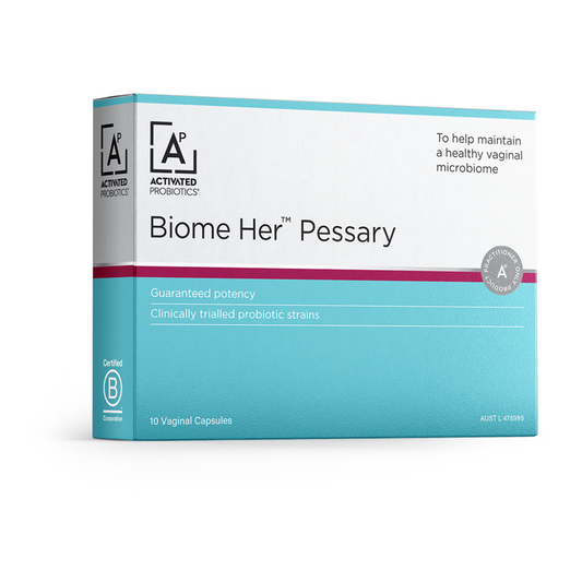 Activated Probiotics Biome Her Pessary Vaginal Capsules