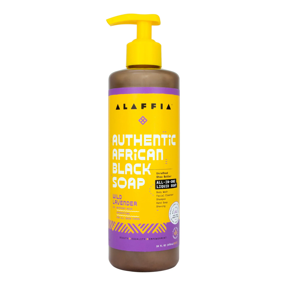 Alaffia African Black Soap Lavender