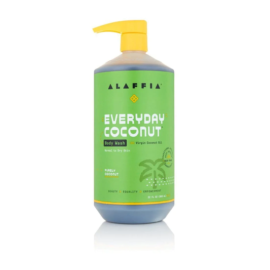 Alaffia Everyday Coconut Body Wash Purely Coconut