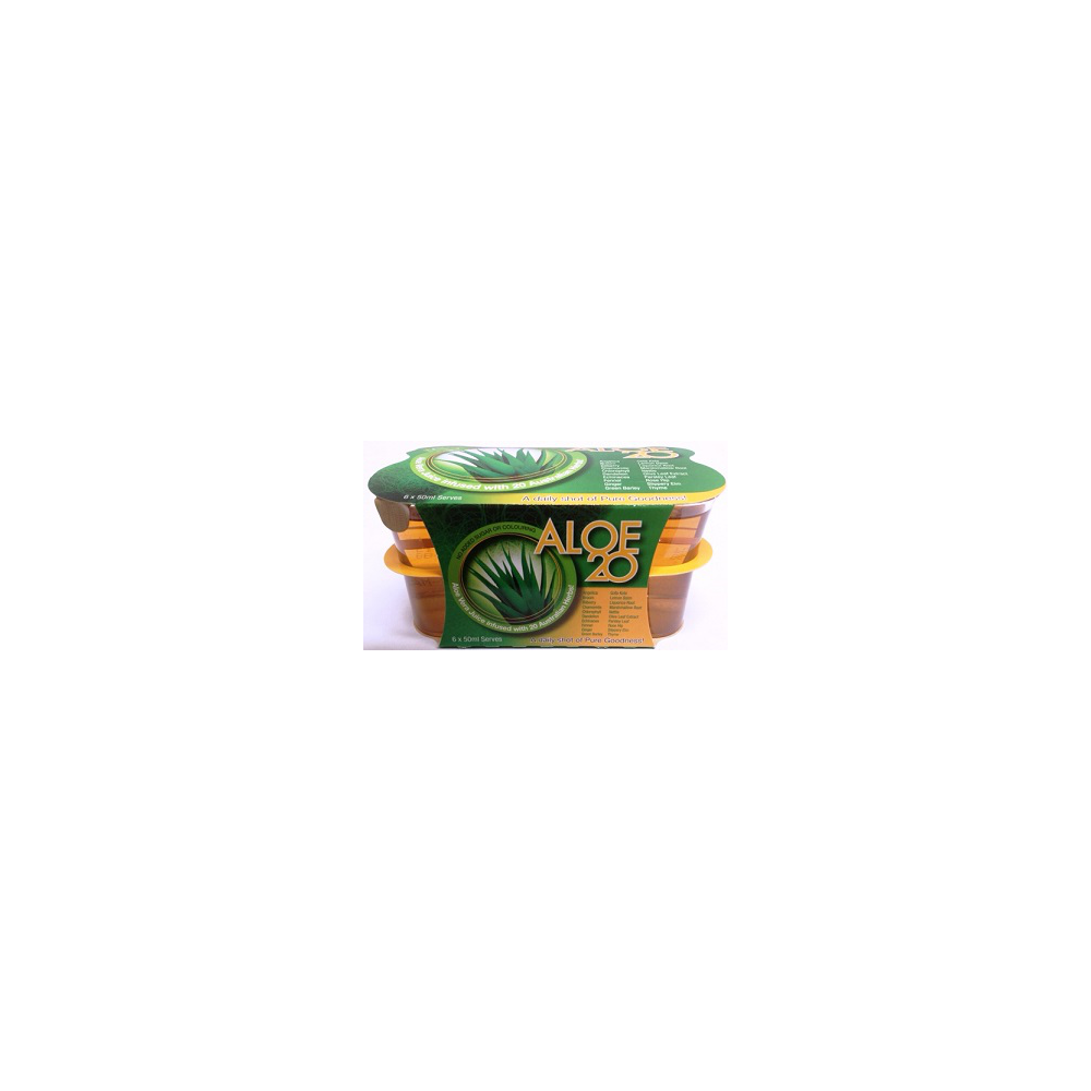 Aloe Vera of Aust. Aloe +20 50mL Shots