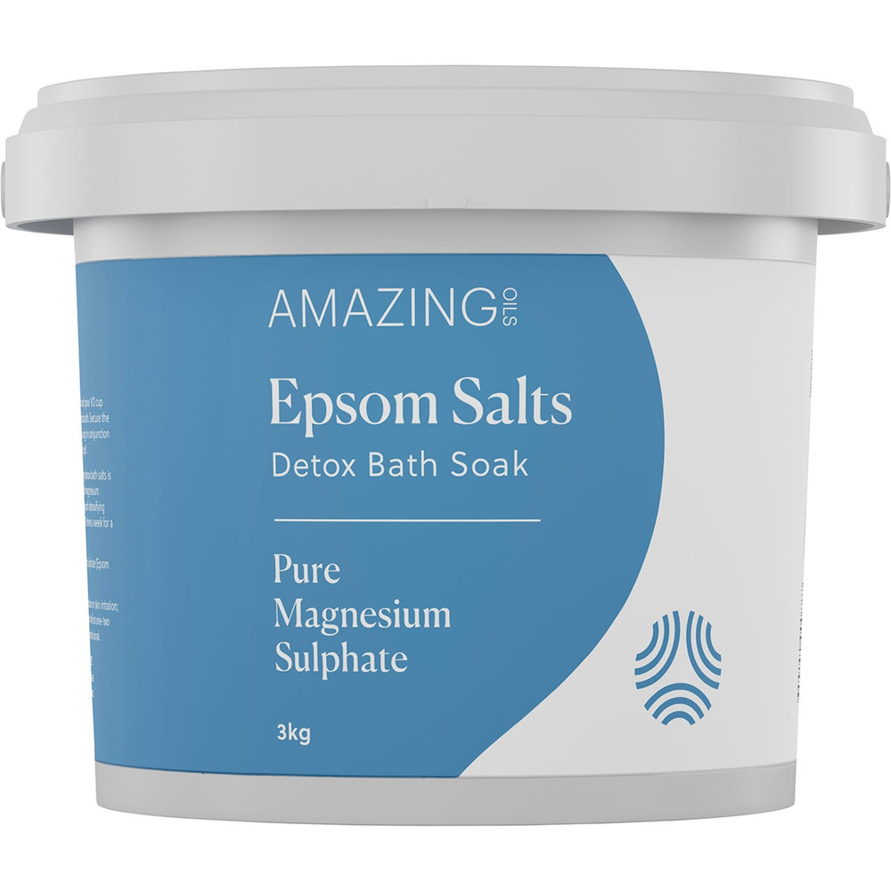 Amazing Oils Epsom Salts Detox Bath Soak Pure Magnesium Sulphate
