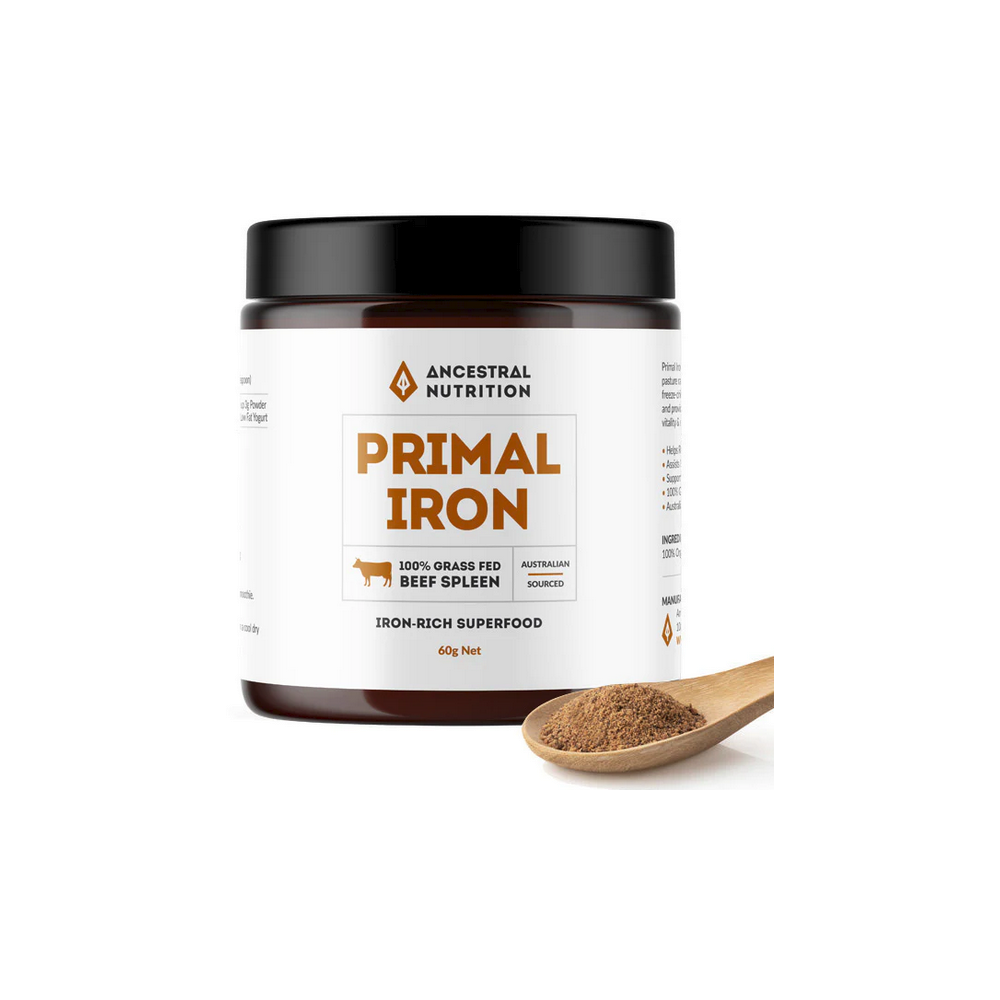 Ancestral Nutrition Primal Iron 100% Beef Spleen Powder