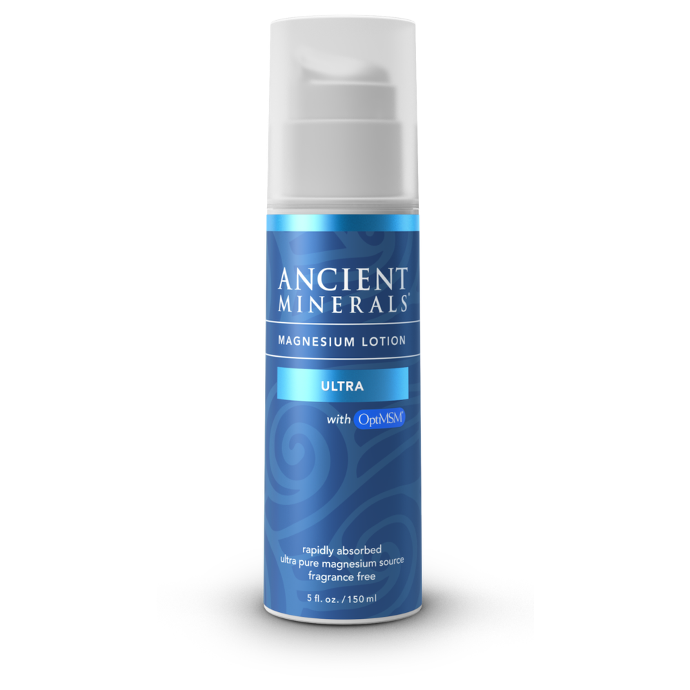 Ancient Minerals Magnesium Lotion (50%) & MSM Ultra