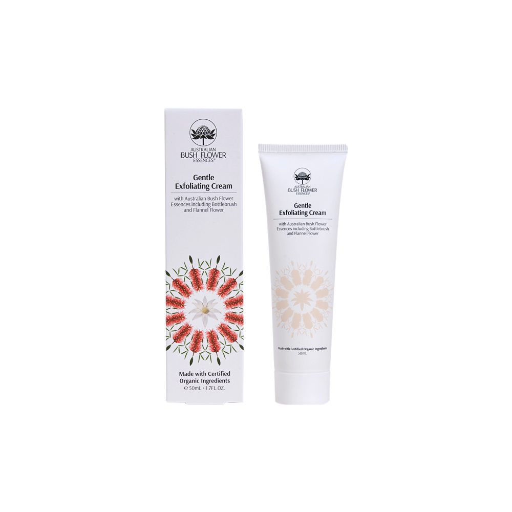Australian Bush Flower Essences Skincare Gentle Exfoliating Cream