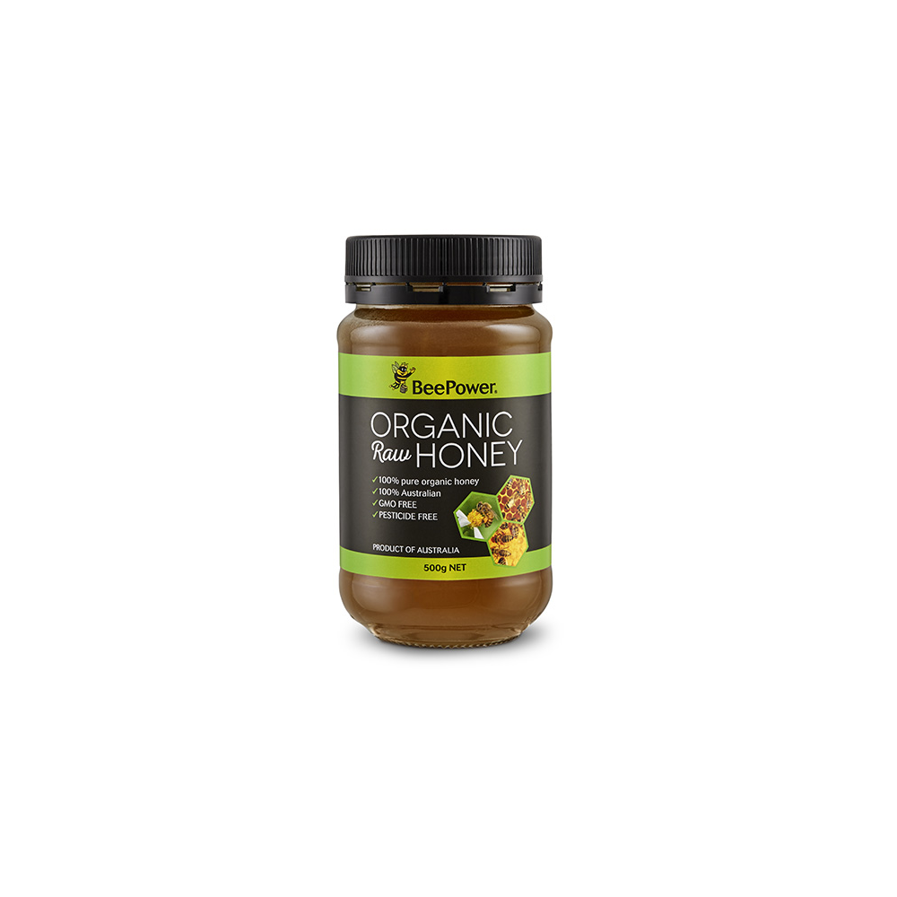 Bee Power Organic Raw Honey