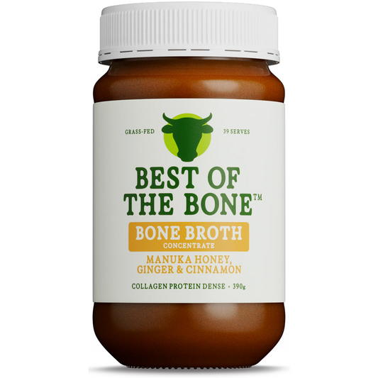 Best of the Bone Bone Broth Concentrate Manuka Honey Ginger & Cinnamon