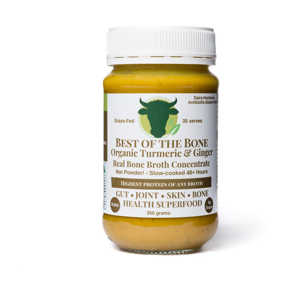 Best of the Bone Bone Broth Concentrate Turmeric, Ginger, Black Pepper