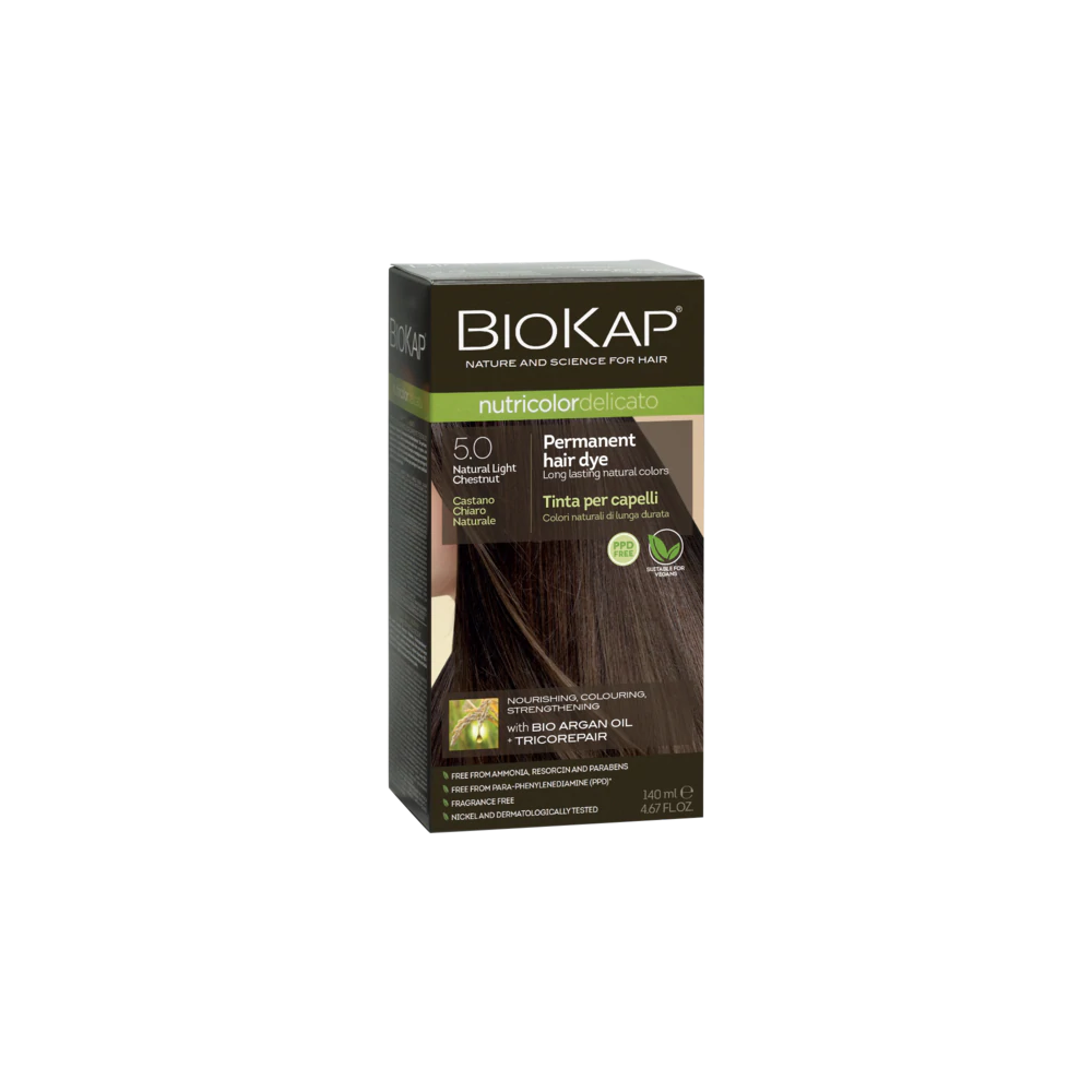 BioKap Nutricolor Delicato 5.0 Natural Light Chestnut