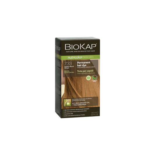BioKap Nutricolor Delicato 7.33 Golden Blond Wheat