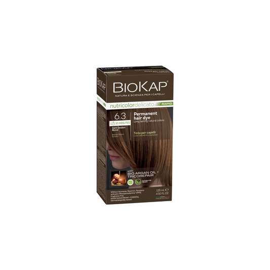BioKap Nutricolor Delicato Rapid 6.3 Dark Golden Blond