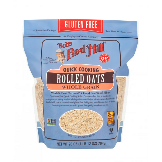 Bob's Red Mill Quick Cooking Rolled Oats Pure Wheat Free Pouch