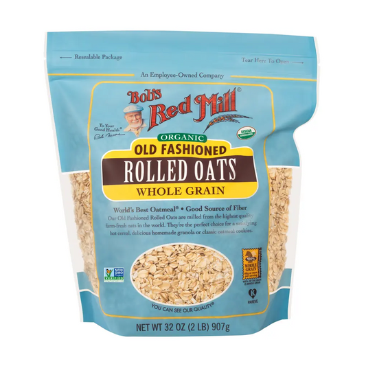 Bob's Red Mill Regular Rolled Oats Pure Wheat Free Organic