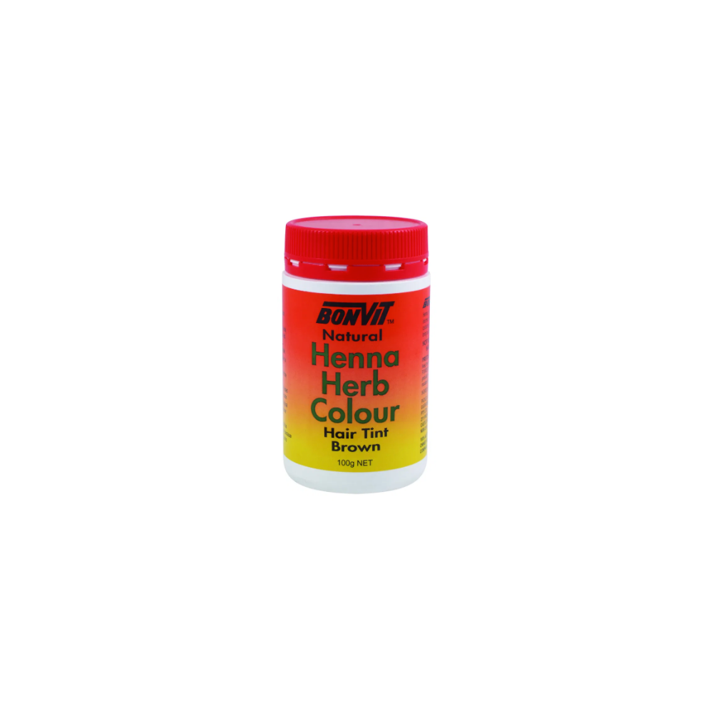 Bonvit Natural Hair Tint Henna Herb Colour (Henna & Herb Blend) Brown