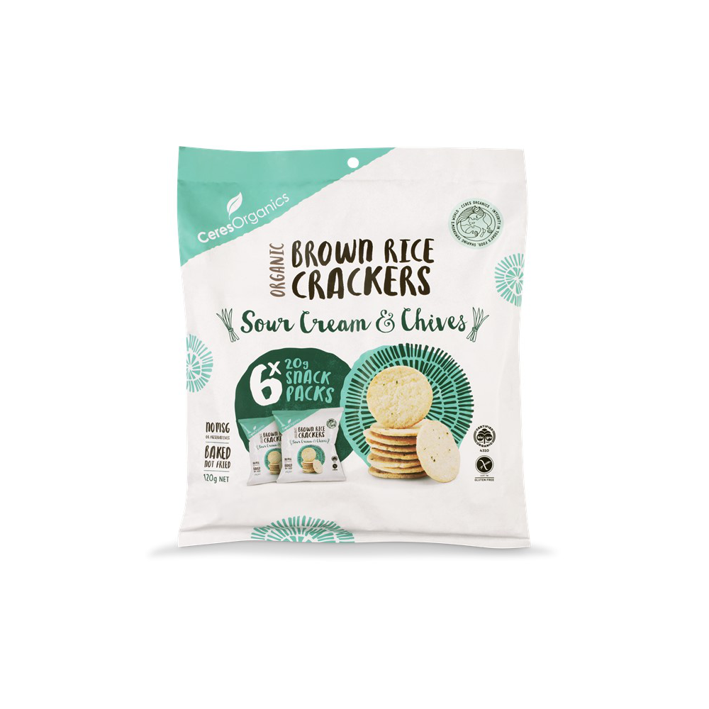 Ceres Organics Brown Rice Crackers