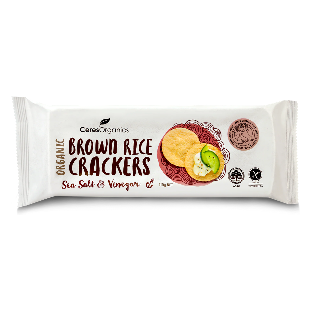 Ceres Organics Brown Rice Crackers