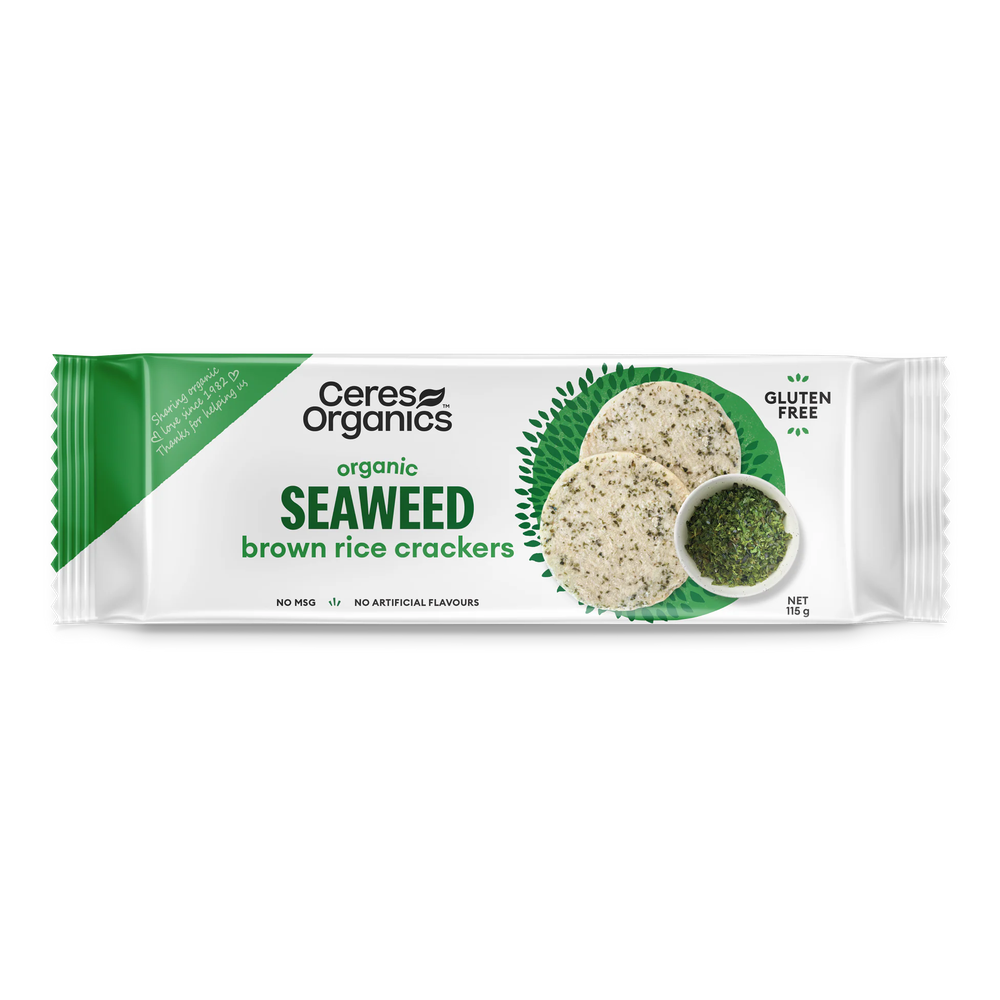Ceres Organics Brown Rice Crackers