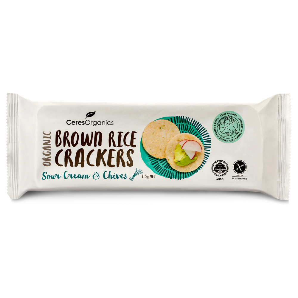 Ceres Organics Brown Rice Crackers