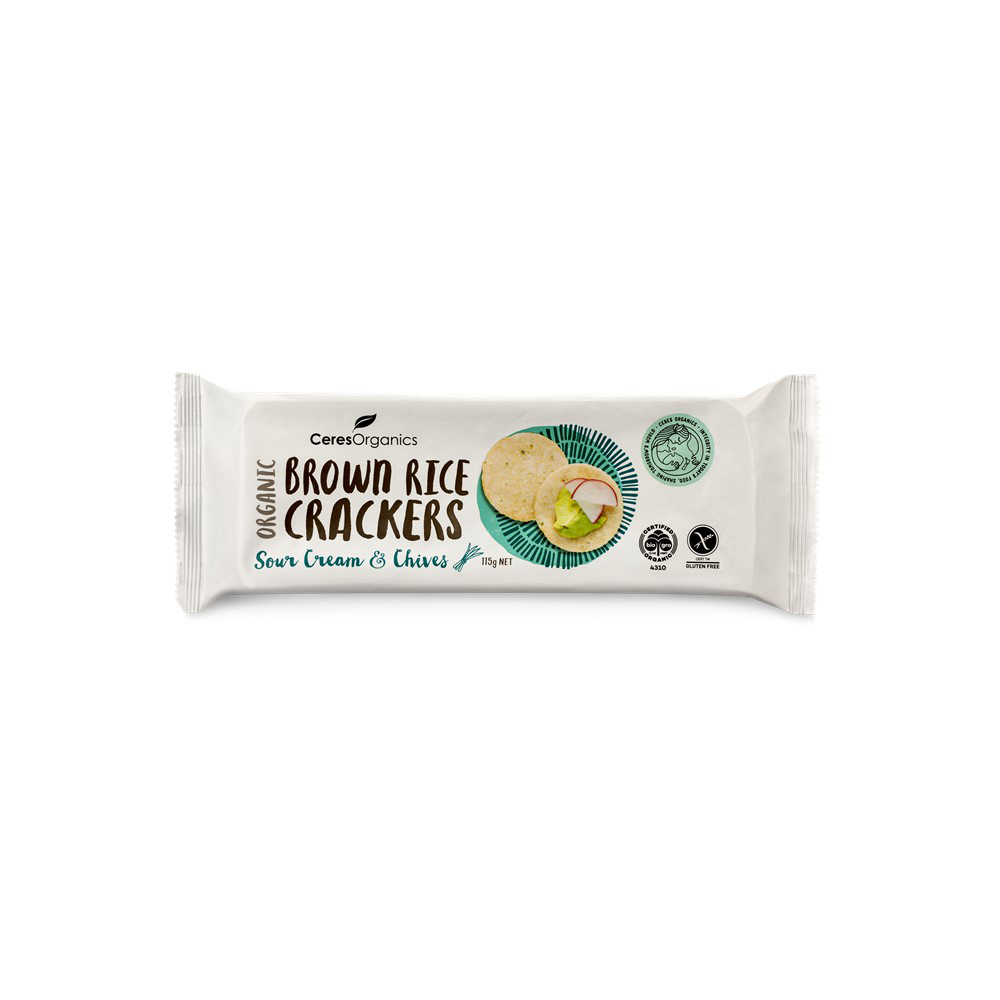 Ceres Organics Brown Rice Crackers