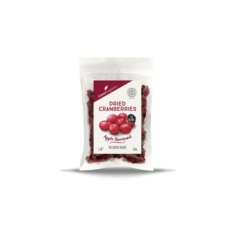 Ceres Organics Cranberries (Apple Juice Sweetened)