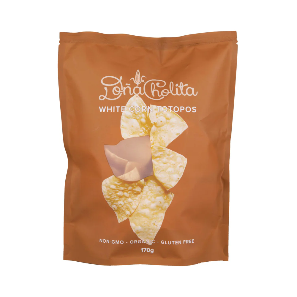 Dona Cholita Totopos! White Corn Chips