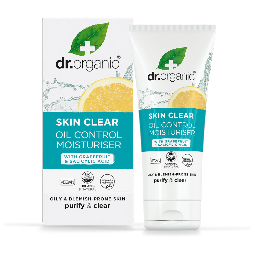 Dr Organic Oil Control Moisturiser Skin Clear