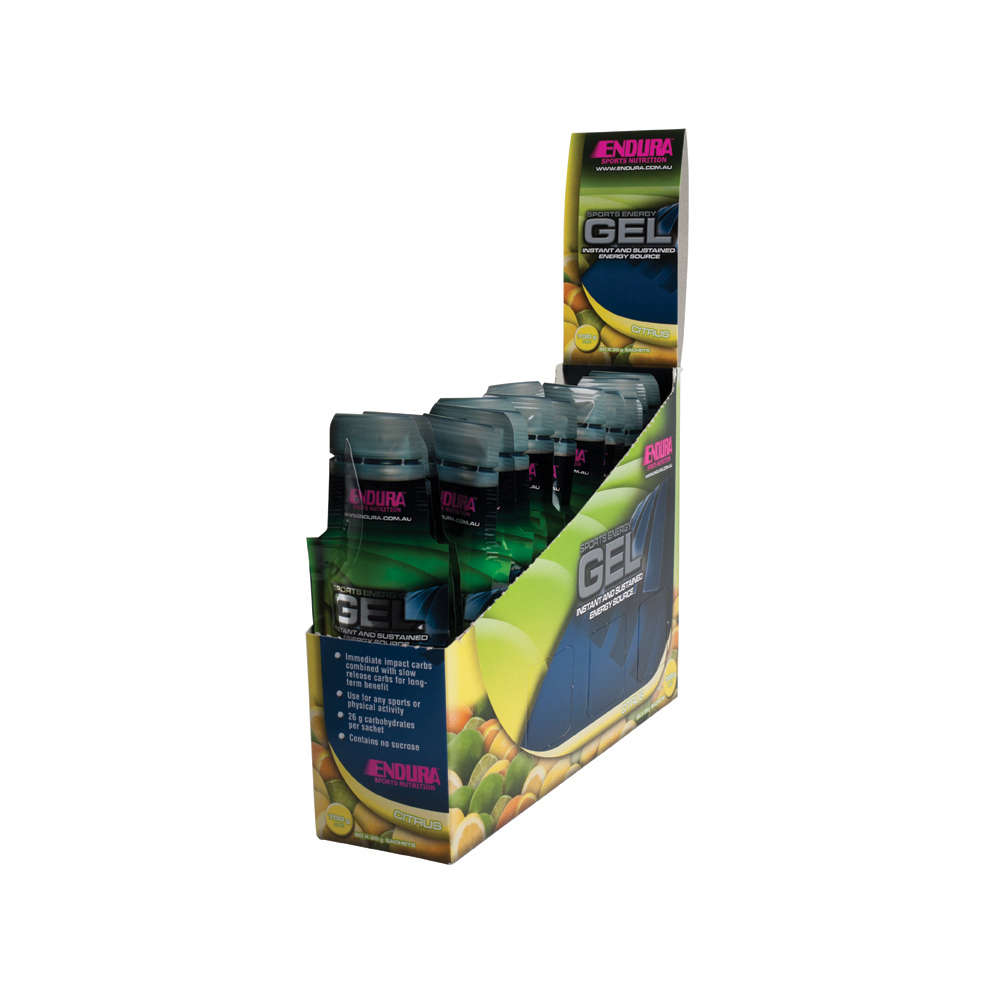 Endura Sports Nutrition Sports Energy Gel 35g (1 Box)