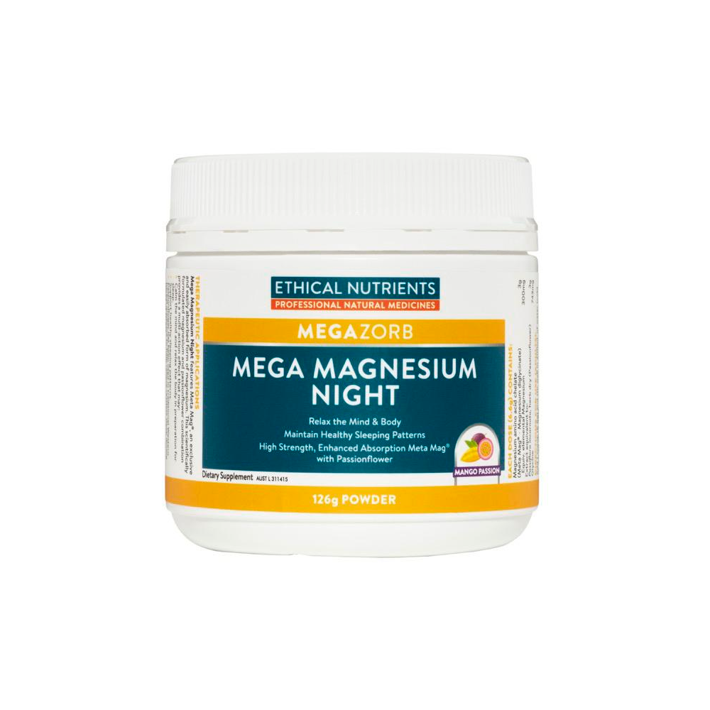 Ethical Nutrients Mega Magnesium Powder Night