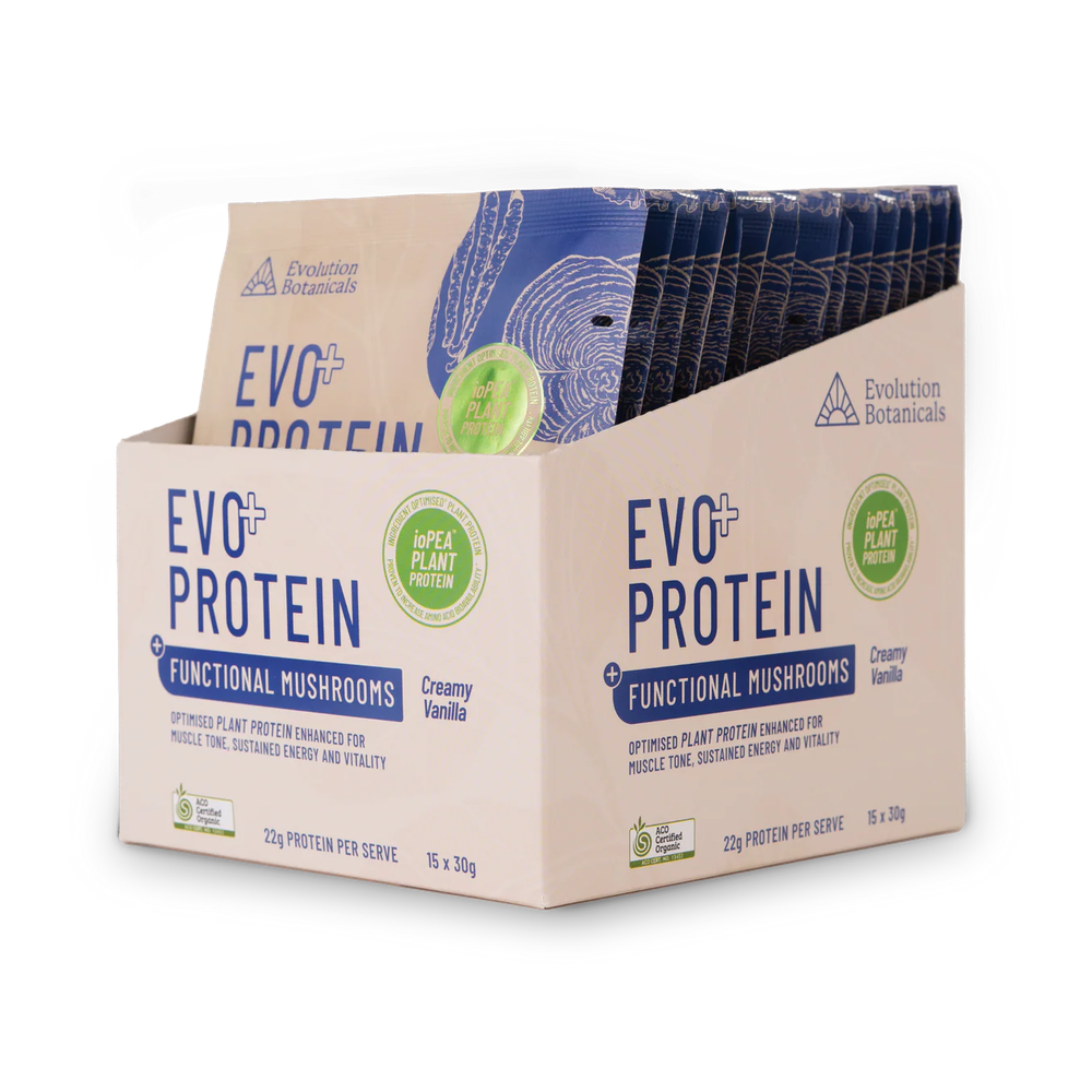 Evolution Botanicals Evo Protein + Functional Mushrooms  (30g Sachet)