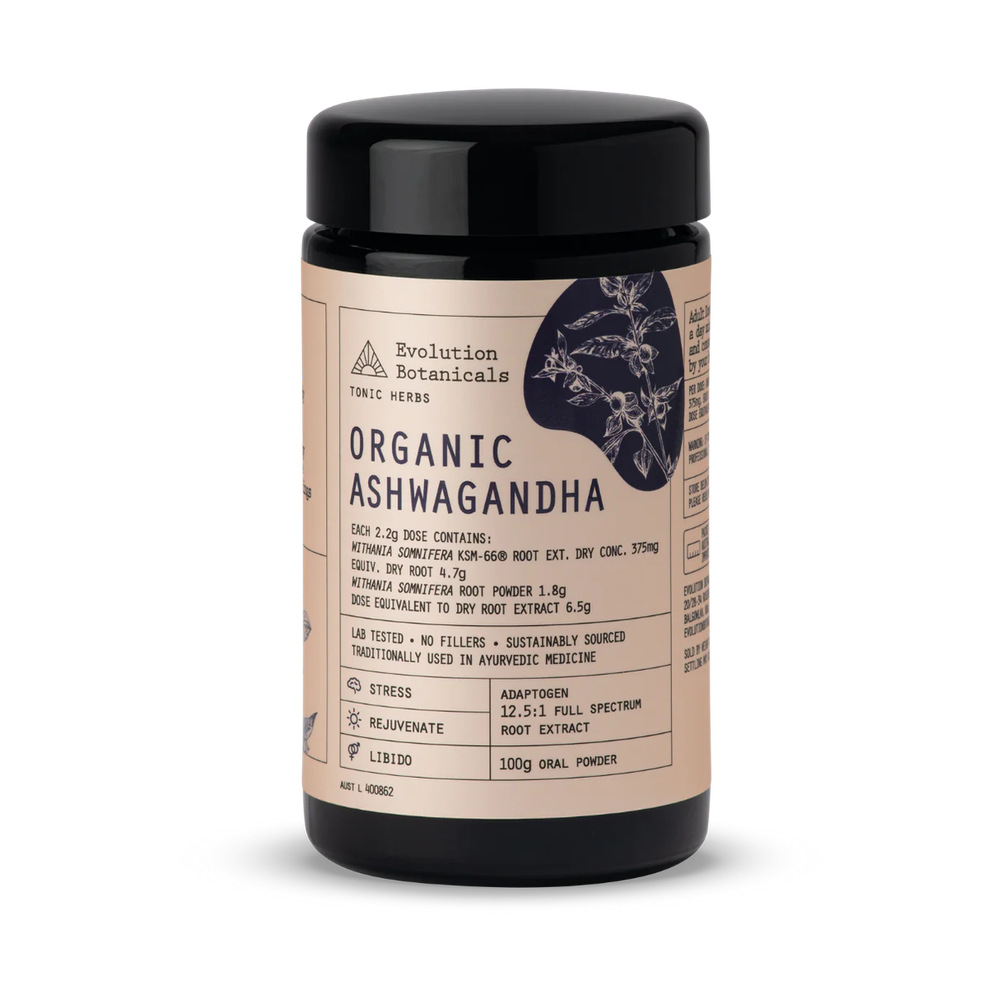 Evolution Botanicals Organic Ashwagandha