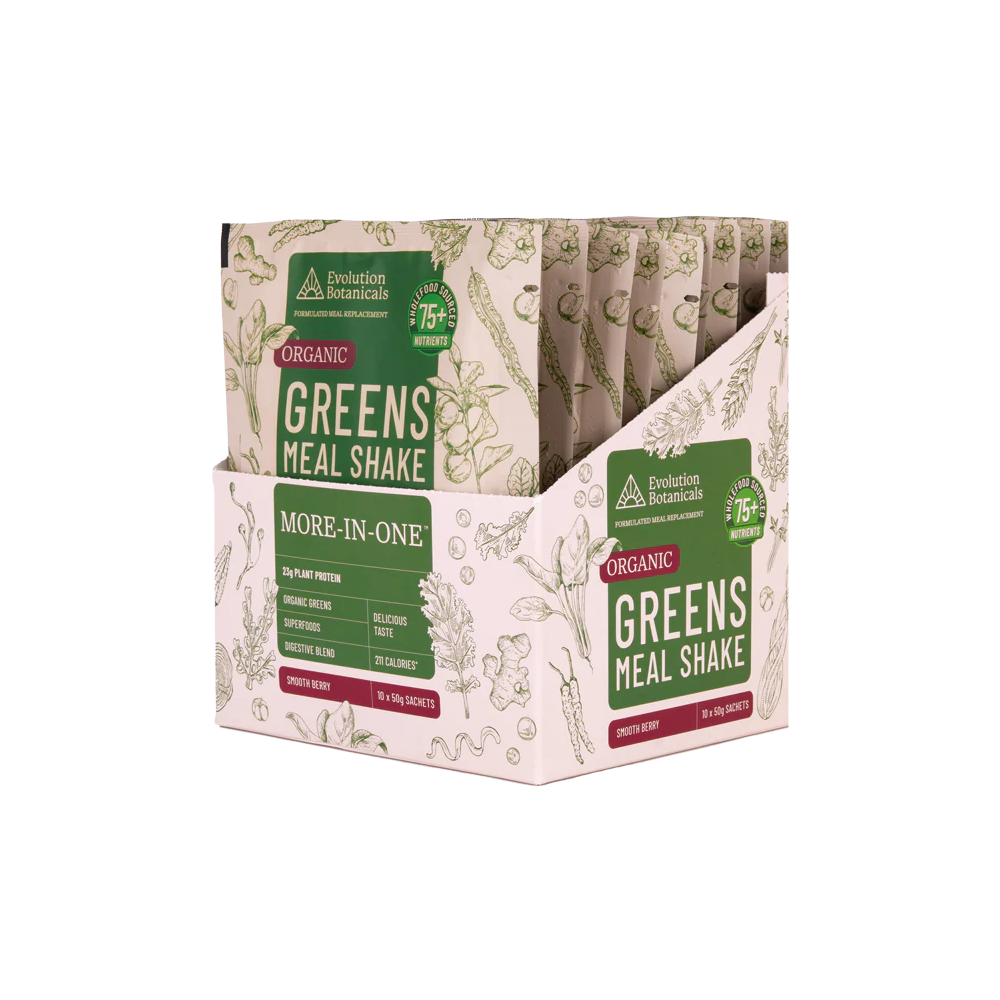 Evolution Botanicals Organic Greens Meal Shake (50g Sachet)