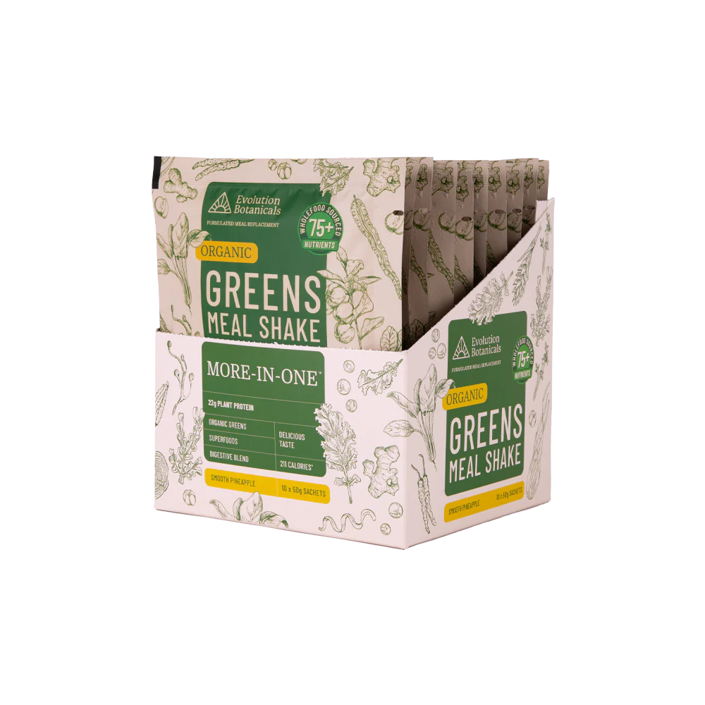 Evolution Botanicals Organic Greens Meal Shake (50g Sachet)