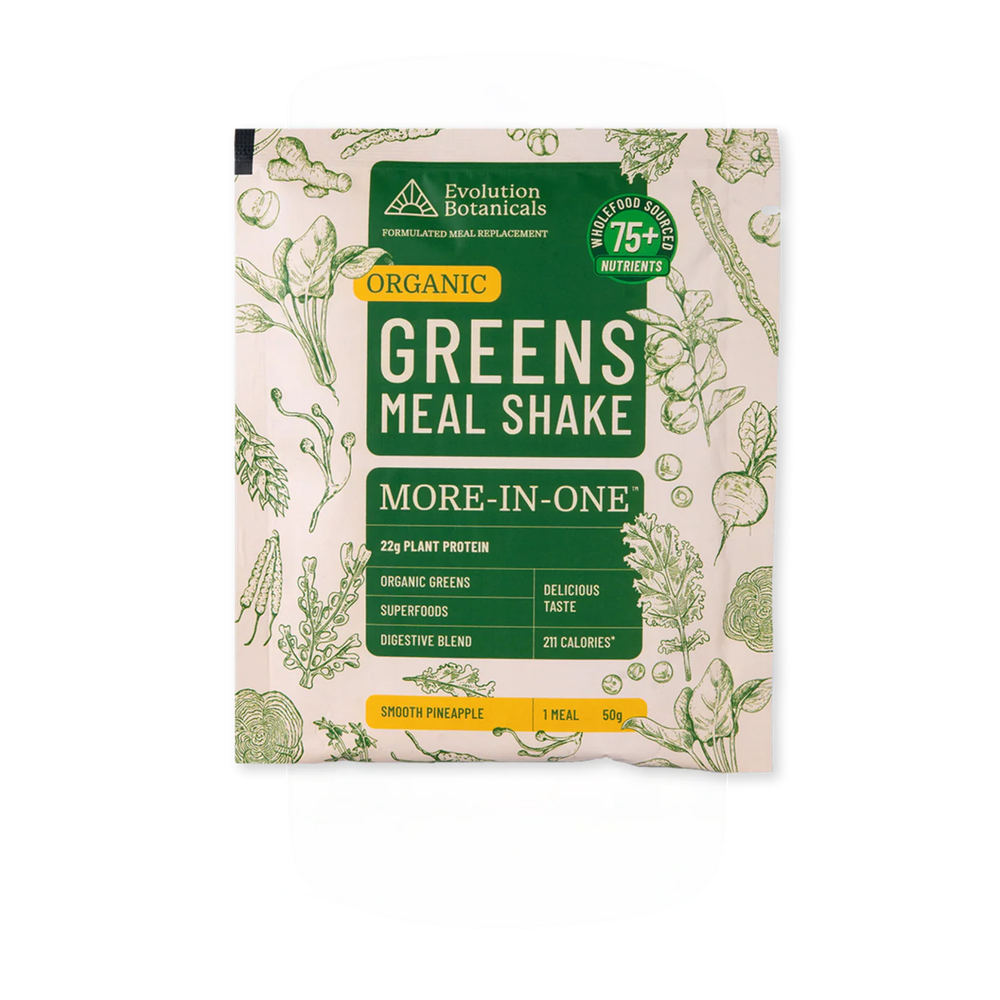 Evolution Botanicals Organic Greens Meal Shake (50g Sachet)
