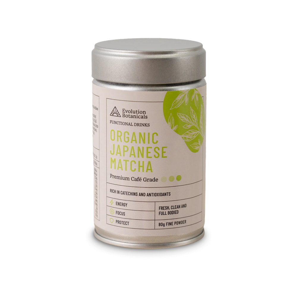 Evolution Botanicals Organic Japanese Matcha Premium Cafe Grade