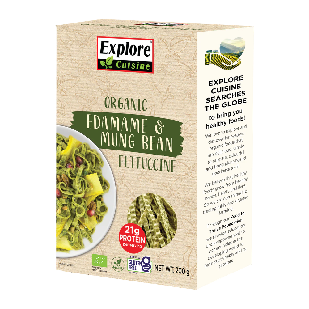 Explore Cuisine Edamame And Mung Bean Fettucine Boxed