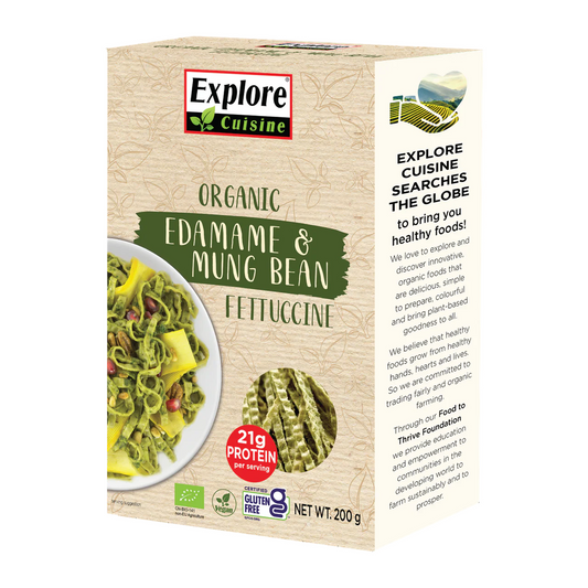 Explore Cuisine Edamame And Mung Bean Fettucine Boxed