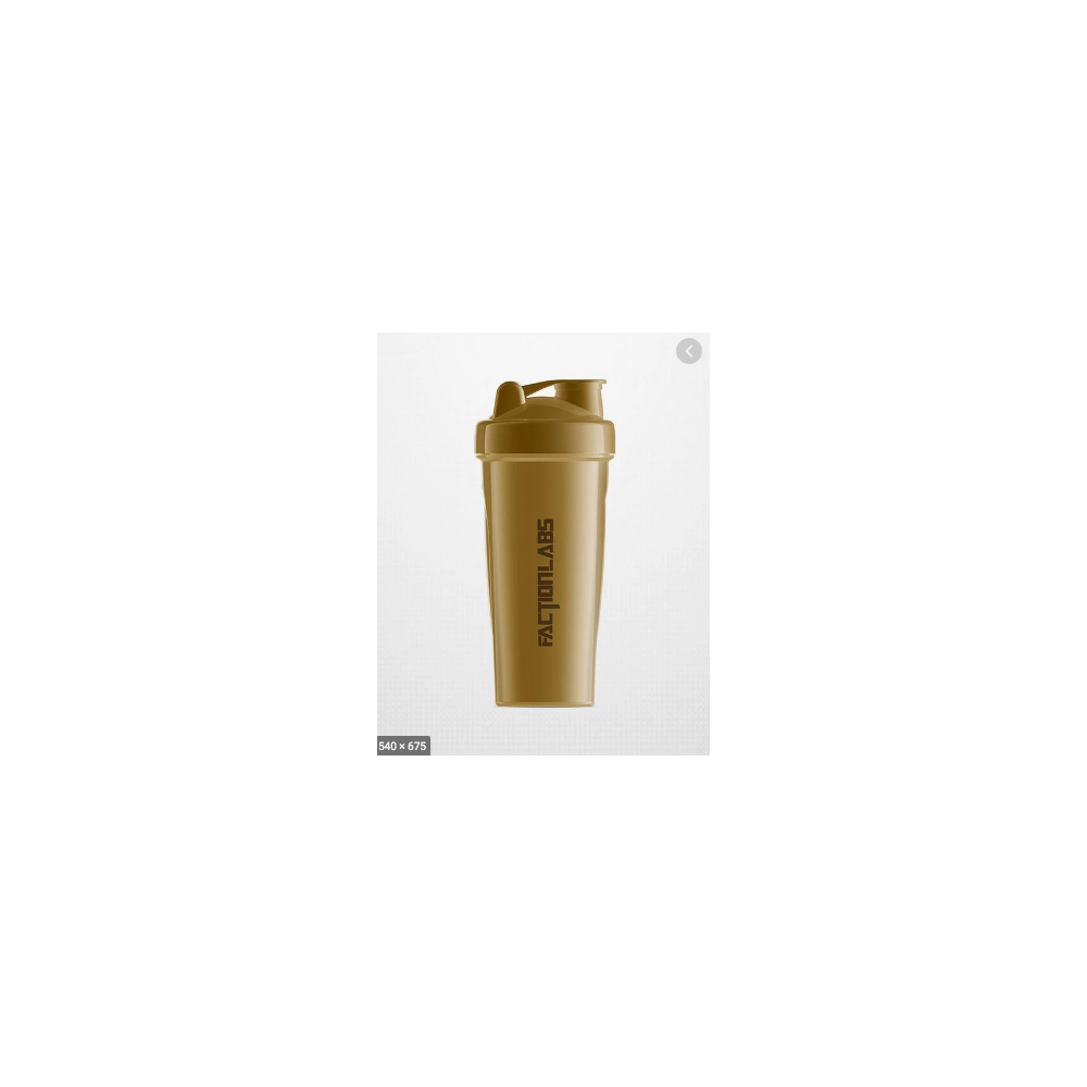 Faction Labs Shaker 600mL Golden Rod Gold