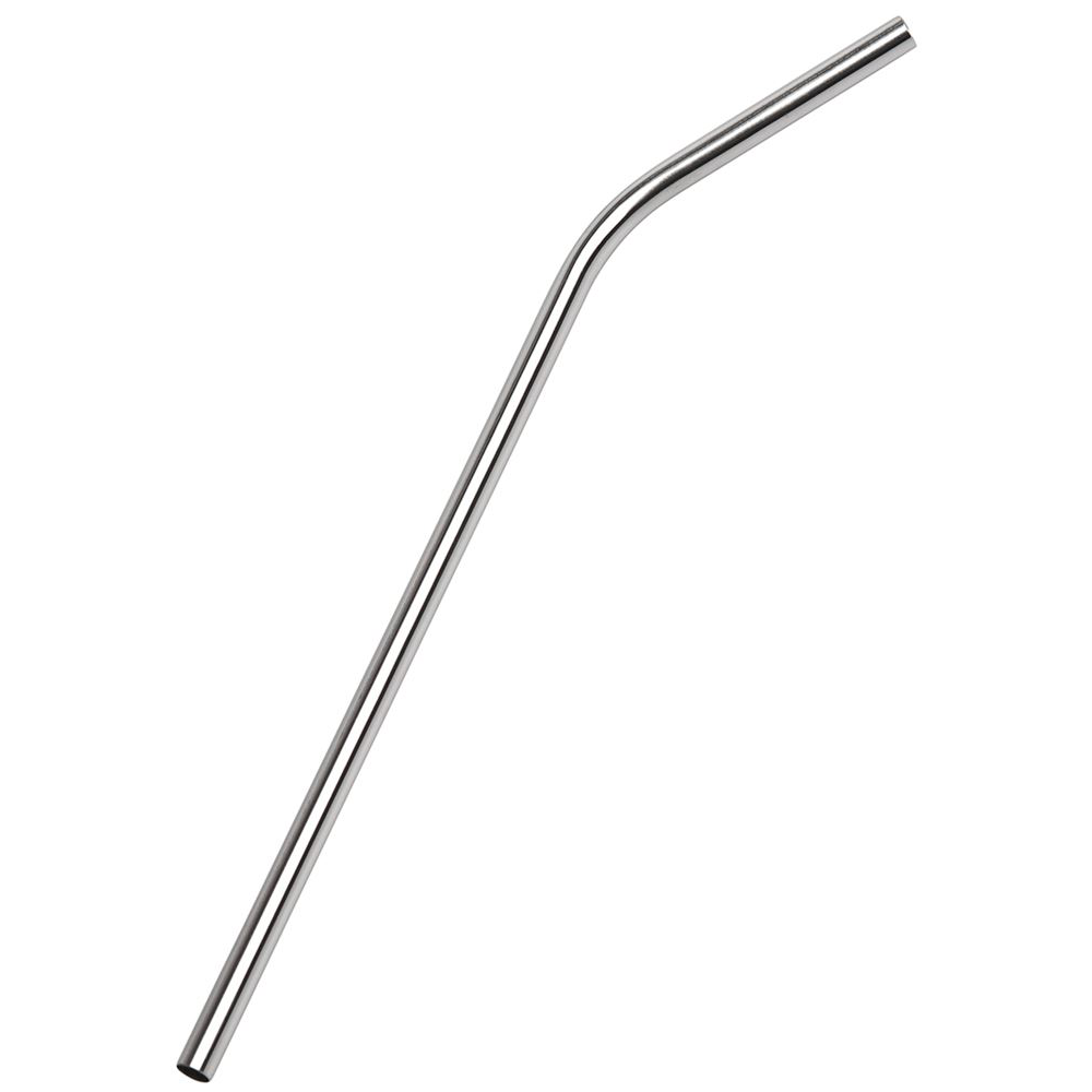 GE 8mm Steel Straw Bent