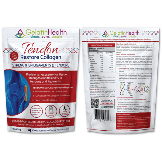 Gelatin Health Tendon Restore Collagen
