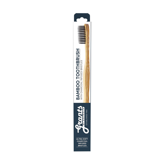 Grant's Toothbrush Adult Bamboo Charcoal - Soft