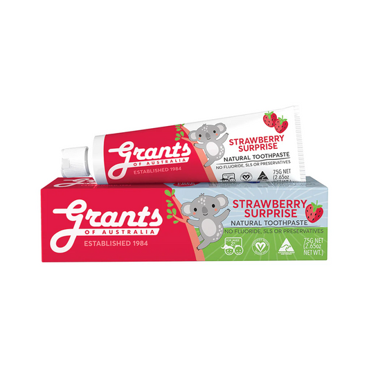 Grant's Toothpaste Kids Strawberrry Surprise