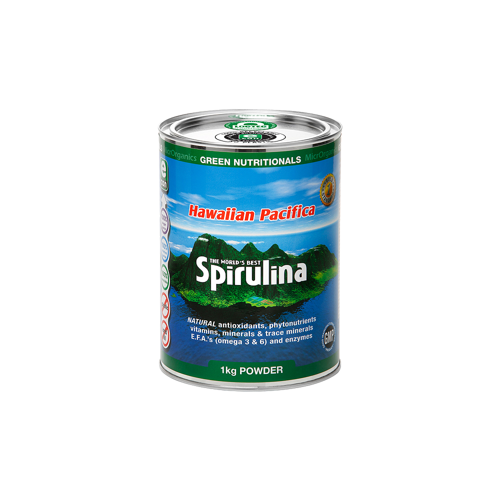 Green Nutritionals Hawaiian Pacifica Spirulina Powder