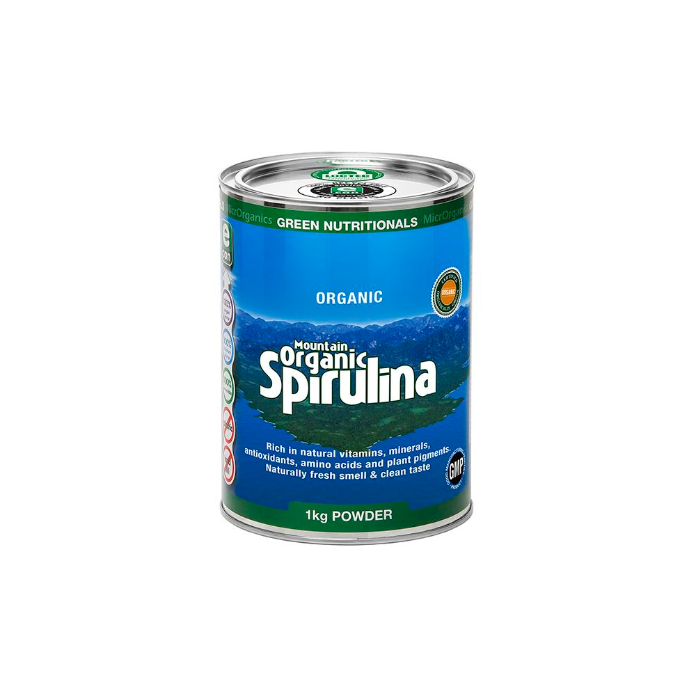 Green Nutritionals Mountain Organic Spirulina Powder