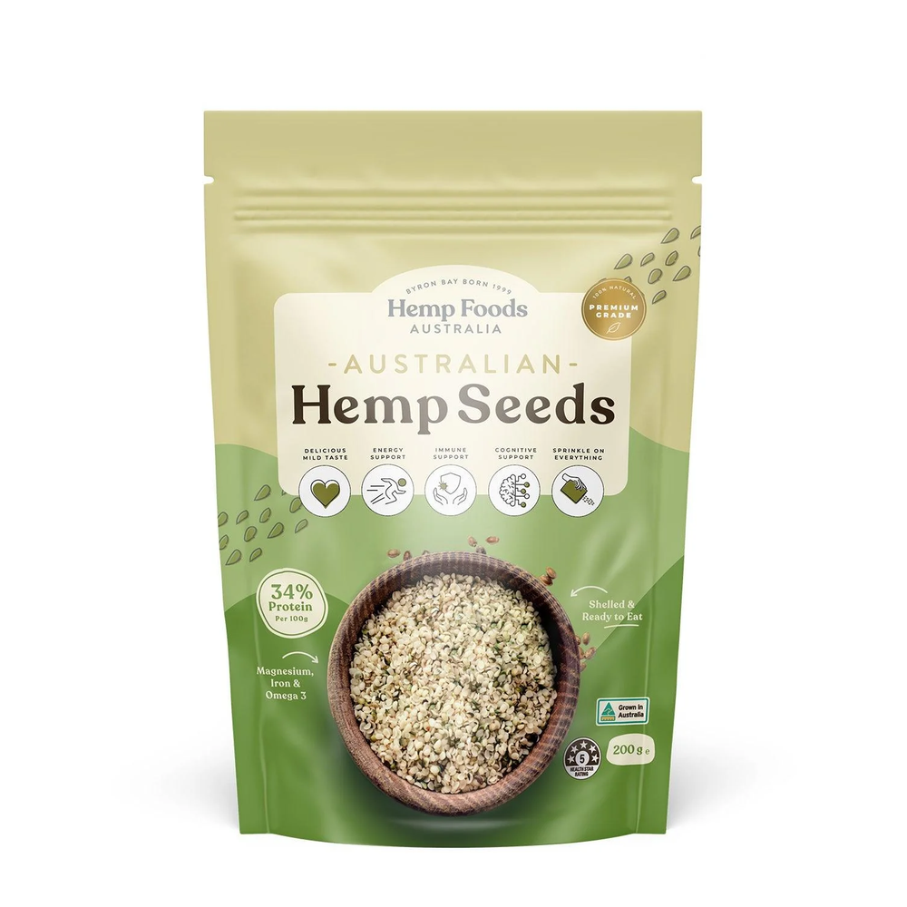 Hemp foods Australia Australian Hemp Seeds Hulled
