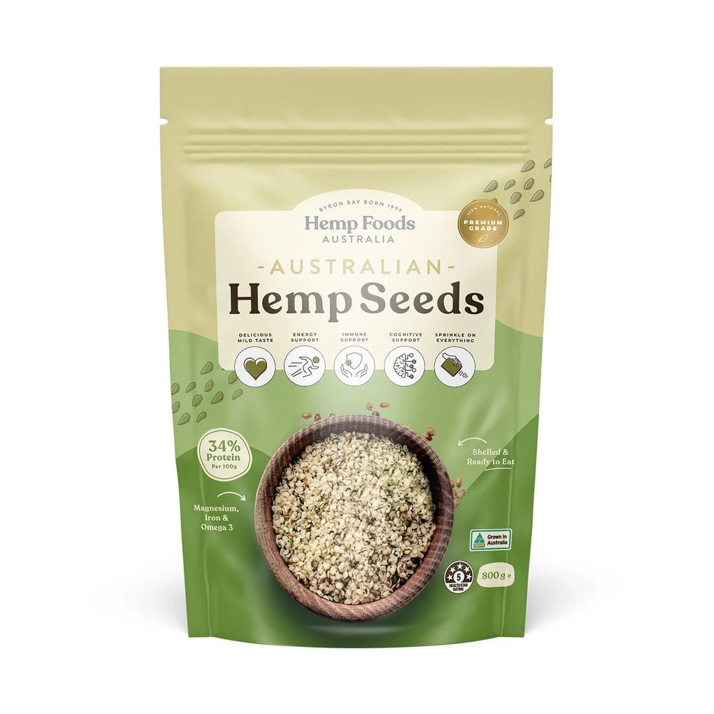 Hemp foods Australia Australian Hemp Seeds Hulled